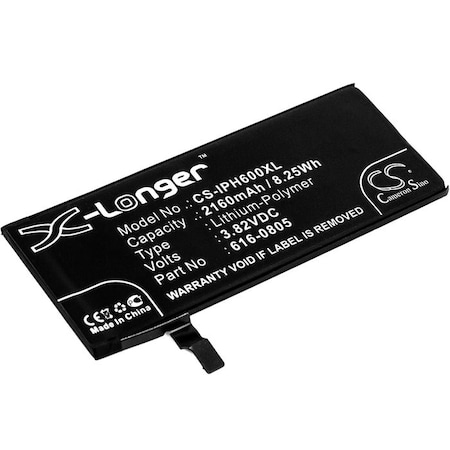 Bsc Preferred Apple A1549 A1586 A1589 iPhone 6 2160mAh Mobile Phone Replacement Battery CS-IPH600XL
